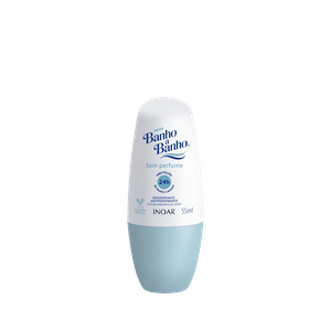 Desodorante Roll-on Inoar Banho a Banho Sem Perfume 55ml