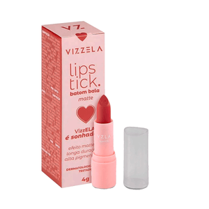 Batom Vizzela Lipstick Cor 03 - Sonhadora