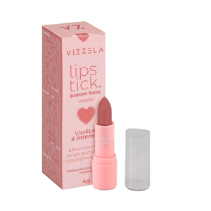 Batom Vizzela Lipstick Cor 06 - Intensa