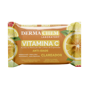 Lenço Demaquilante Dermachem Vitamina C