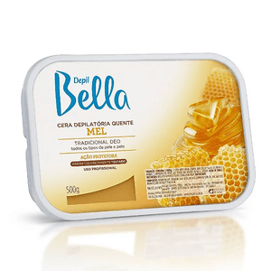 Cera Depilatória Quente Em Barra Depil Bella Mel Deo 500g