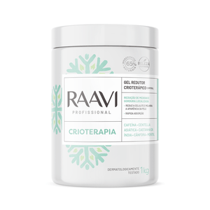 Gel Redutor Raavi Crioterápico Corporal 1000g