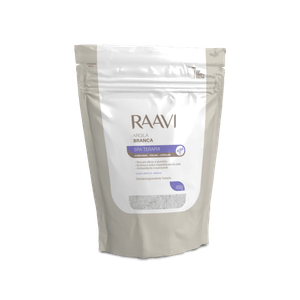 Argila Raavi Corporal e Facial Branca 400g