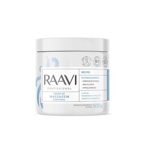 Creme de Massagem Raavi Neutro Corporal 500g