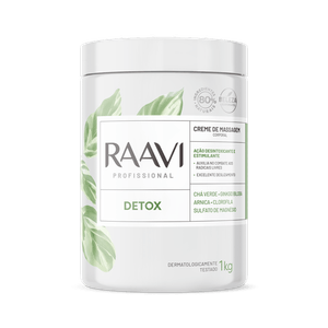 Creme de Massagem Raavi Corporal Detox 1000g