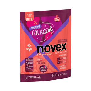 Refil de Creme de Tratamento Novex Infusão de Colágeno 300g