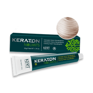 Coloração Keraton No Limits 12.111 Louro Especial Cinza Intenso
