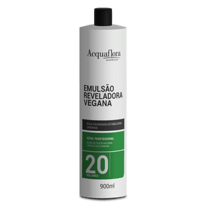 Água Oxigenada Reveladora Acquaflora Vegana 20vol 900ml