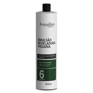 Emulsão Reveladora Acquaflora Vegana 06vol 900ml