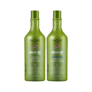 Kit Inoar Argan Oil System Argan Oil Salon Duo (2 Produtos)