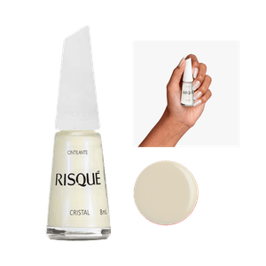 Esmalte Risqué Cintilante Cristal