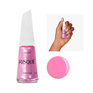 Esmalte Risqué Cintilante Mini Saia