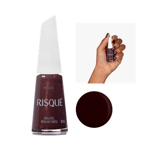 Esmalte Risqué Coleção Nudes Brilho Brilho Meu