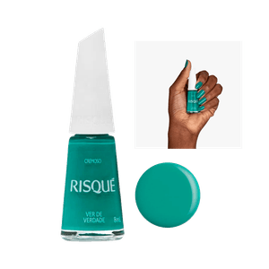 Esmalte Risqué Coloridos Ver de Verdade