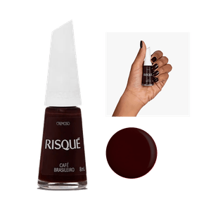 Esmalte Risqué Cremoso Café Brasileiro