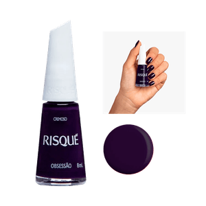 Esmalte Risqué Cremoso Obsessão