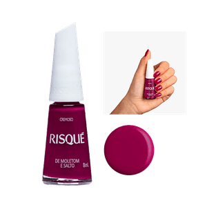 Esmalte Risqué De Moletom e Salto