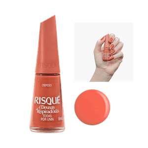 Esmalte Risqué Deusas Inspiradoras Todas Por Uma Nude Terroso