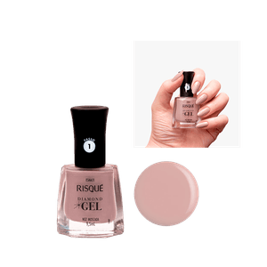 Esmalte Risqué Diamond Gel Noz Moscada