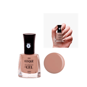 Esmalte Risqué Diamond Gel Tiramisú