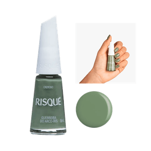 Esmalte Risqué Guerreira do Arco-Íris