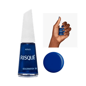 Esmalte Risqué Metálico AzulCrination