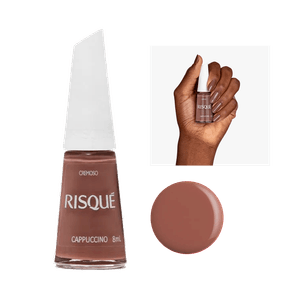 Esmalte Risqué Nudes Cremoso Cappuccino