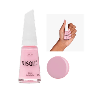 Esmalte Risqué Rose Bombom Cremoso