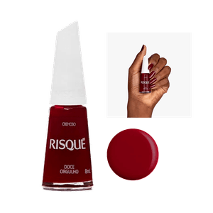 Esmalte Risqué Sete Vermelhos Doce Orgulho