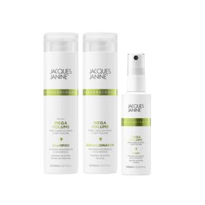 Kit Jacques Janine Volume Cabelos Finos + Spray Mega Volume 60ml