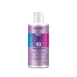 Condicionador Inoar 4D 400ml