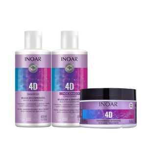 Kit Inoar 4D (3 Produtos)