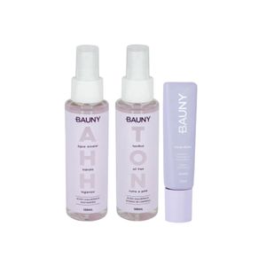 Kit Bauny Facial Primer + Tônico + Água Micelar