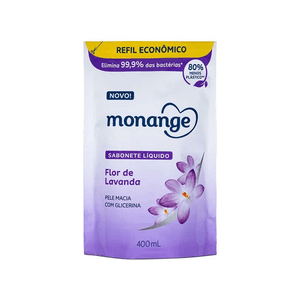 Sabonete Líquido Monange Lavanda Refil 400ml