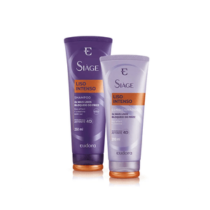 Kit Siàge Liso Intenso Shampoo + Condicionador