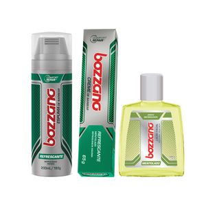 Kit Bozzano Para Barba Mentolado (3 Produtos)