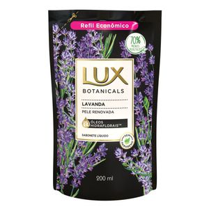 Sabonete Liquido Lux Refil Botanicals Lavanda 200ml