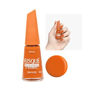 Esmalte Risqué Reinvente Nude Cremoso Sem Filtro