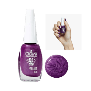 Esmalte Colorama Bloquinho Não é Não