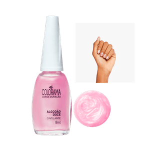 Esmalte Colorama Cintilante Algodão Doce