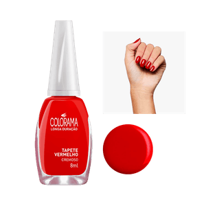 Esmalte Colorama Cremoso Tapete Vermelho