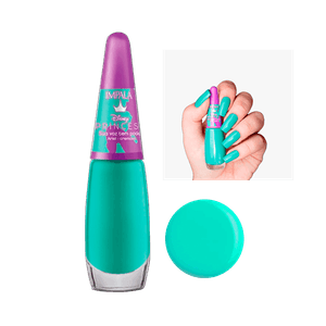 Esmalte Impala Disney Princesa Ariel Sua Voz Tem Poder