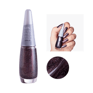 Esmalte Impala Glitter 3D Viva Ame e Brilhe Na Mira 3D