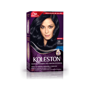 Coloração Permanente Koleston Preto Azulado 28