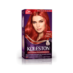 Coloração Permanente Koleston Vermelho Super Intenso 7744