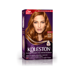 Coloração Koleston 674 Louro Escuro Acobreado