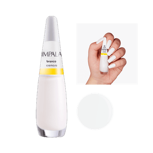 Esmalte Impala Cremoso A Cor da Sua Moda Branco