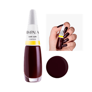 Esmalte Impala Cremoso A Cor da Sua Moda Café Café