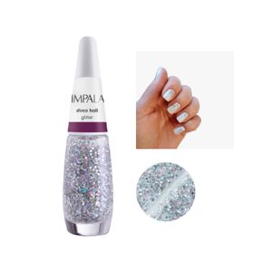 Esmalte Impala Glitter A Cor da Sua Moda Disco Ball