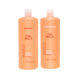 Kit Wella Professionals Invigo Nutri-Enrich Shampoo + Condicionador 1000ml